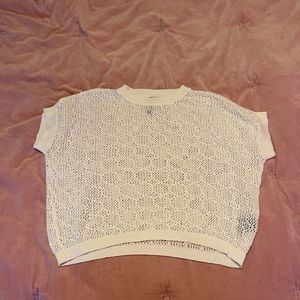 Knitted coverup shirt